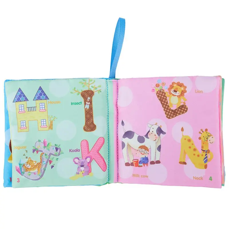 Детские развивающие Игрушки для раннего возраста экологичные тканевые книги