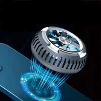 x6 usb portable universal magnetic semiconductor mobile phone cooler game cooling fan radiator for iphone android phone tablet