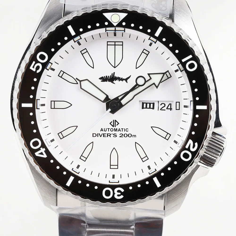 

HEIMDALLR Watch Diver 200m Undefined Men's Watches Automatic NH36 Sapphire Crystal Sharkey Mechanical Wristwatches Men 2020 New