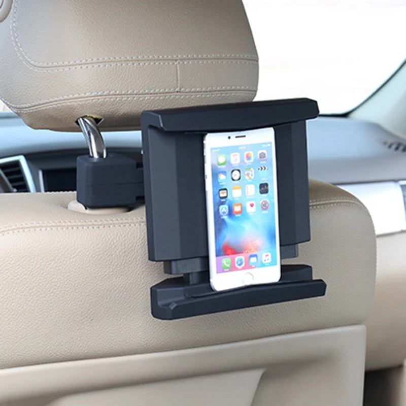 Car Phone Tablet Headrest Bracket 360 Degree Rotation Joint Rear Seat Mobile Pad |