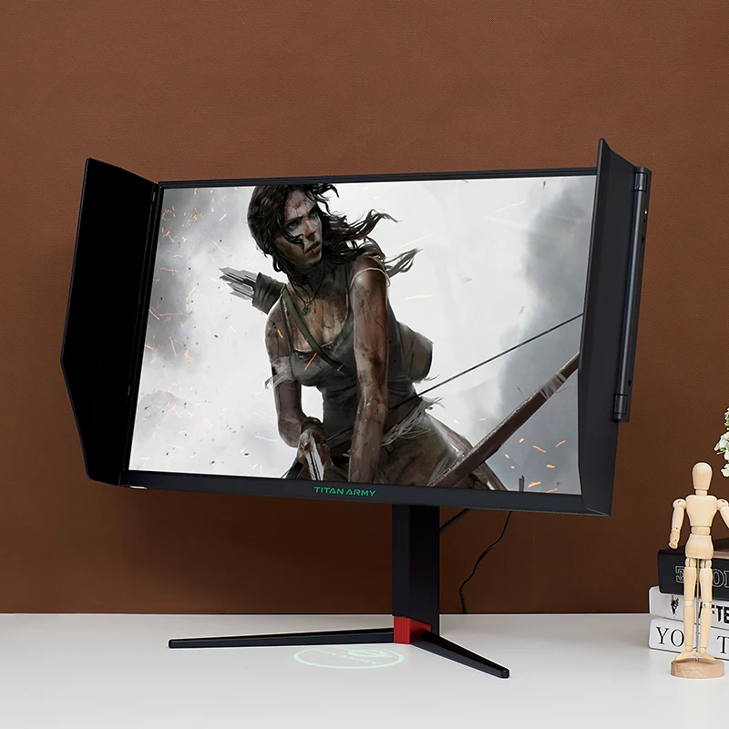 Титановый армейский 27 дюймовый дисплей 144 Гц игровой офис IPS 16:9 широкий цветовой