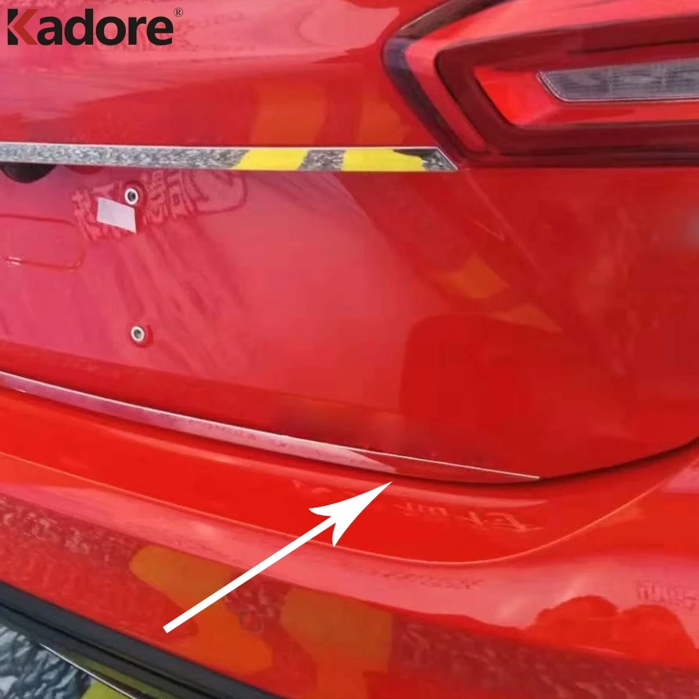 Защитная лента для задней крышки багажника Ford Focus 2019 2020 седан|Хромирование| |