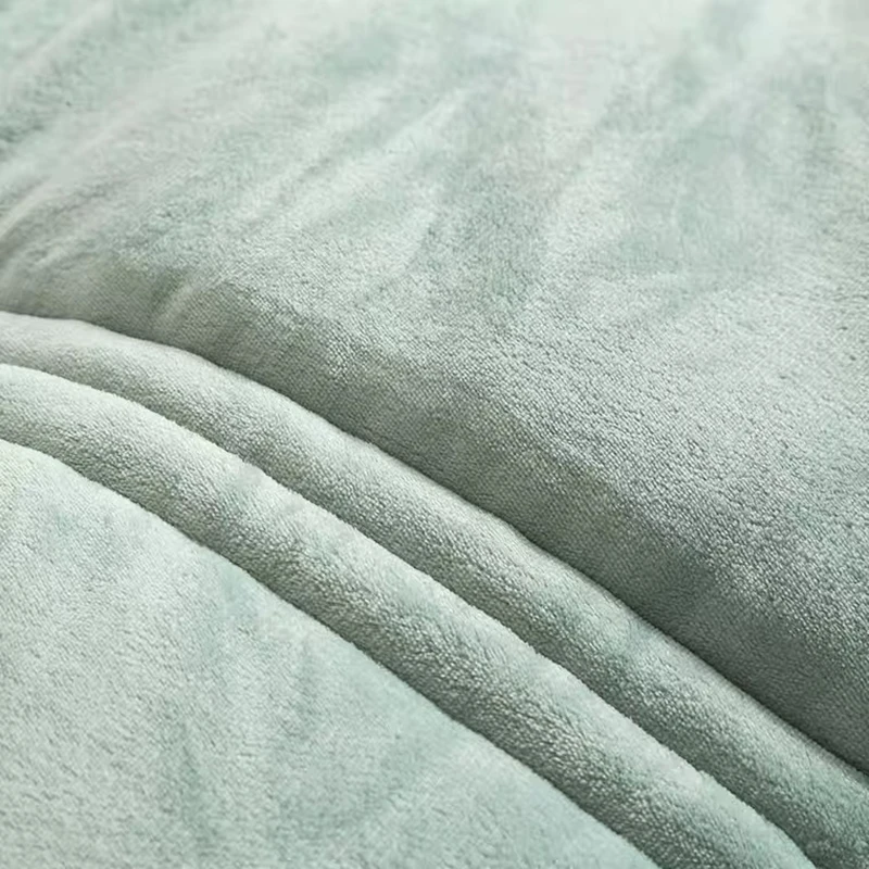 

Super warm Flannel quilt winter thickened blanket to keep warm 5 kg of cotton double-sided fleece spring autumn comforter