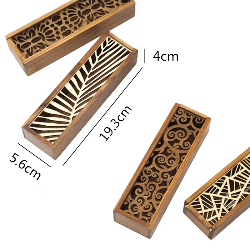 Классические деревянные Пеналы открытые коробки органайзер для хранения
