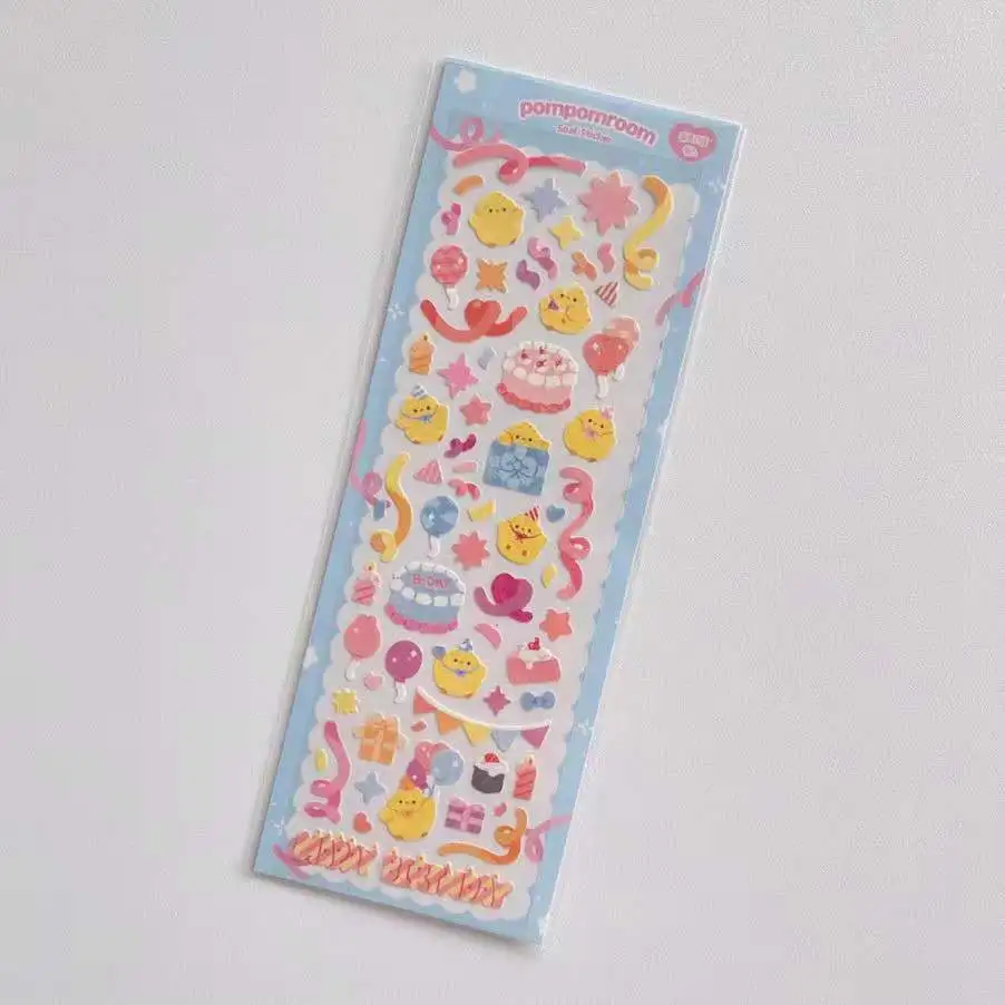 Корейский Ins Kawaii котенок лазерный световой Стикеры для скрапбукинга &quotсделай