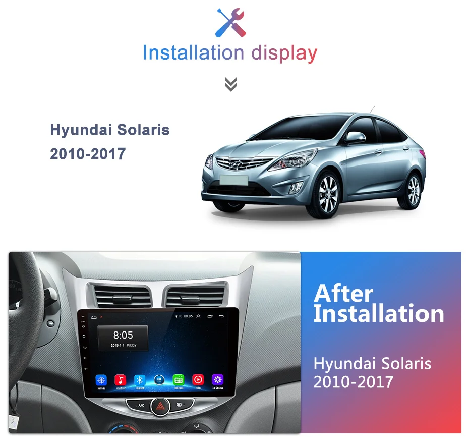 Junsun V1 2G+ 32G Android 8,0 DSP для Solaris hyundai 2010- автомобильный Радио Мультимедиа Видео плеер навигация gps RDS 2 din dvd