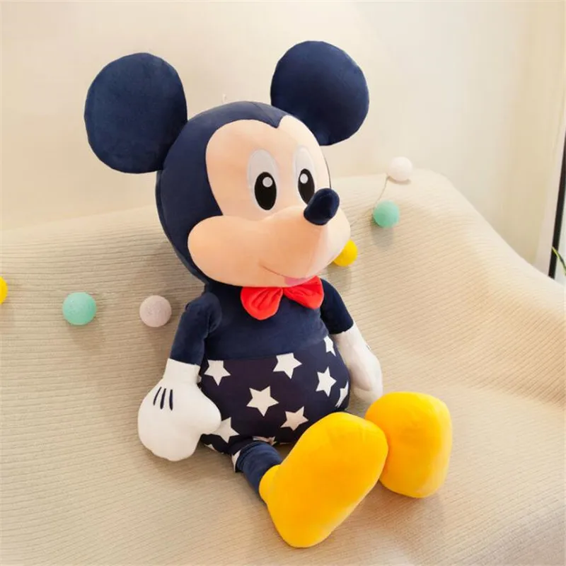 

35 CM Disney Mickey Mouse Minnie Cartoon Plush Toys Disney Cute Animals Stuffed Doll Toys Children Gifts
