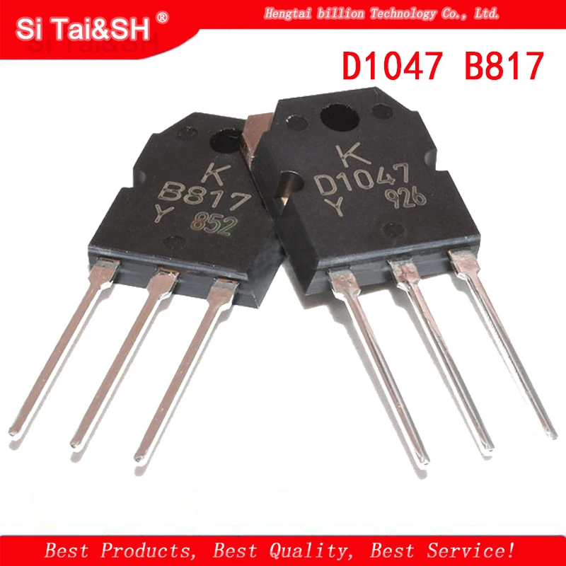 5 шт. 2SD1047 D1047 2SB817 B817 аудио усилитель трубка оригинальная Подлинная | Электронные