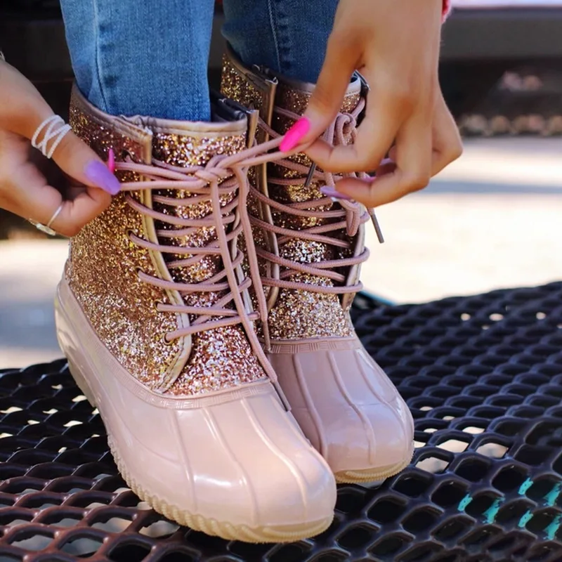 Женские уличные ботинки из искусственной кожи размера плюс 35 43 для прогулок