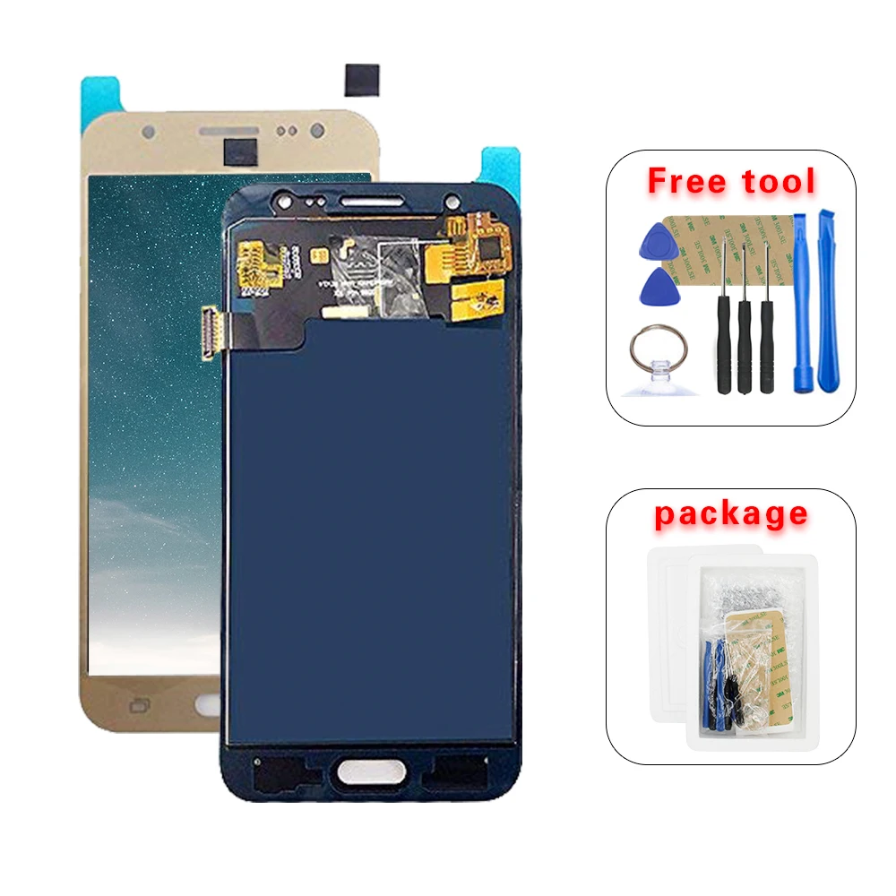 Super AMOLED для Samsung Galaxy J5 2015 J500 J500F J500FN J500Y J500M ЖК дисплей дигитайзер сенсорного экрана