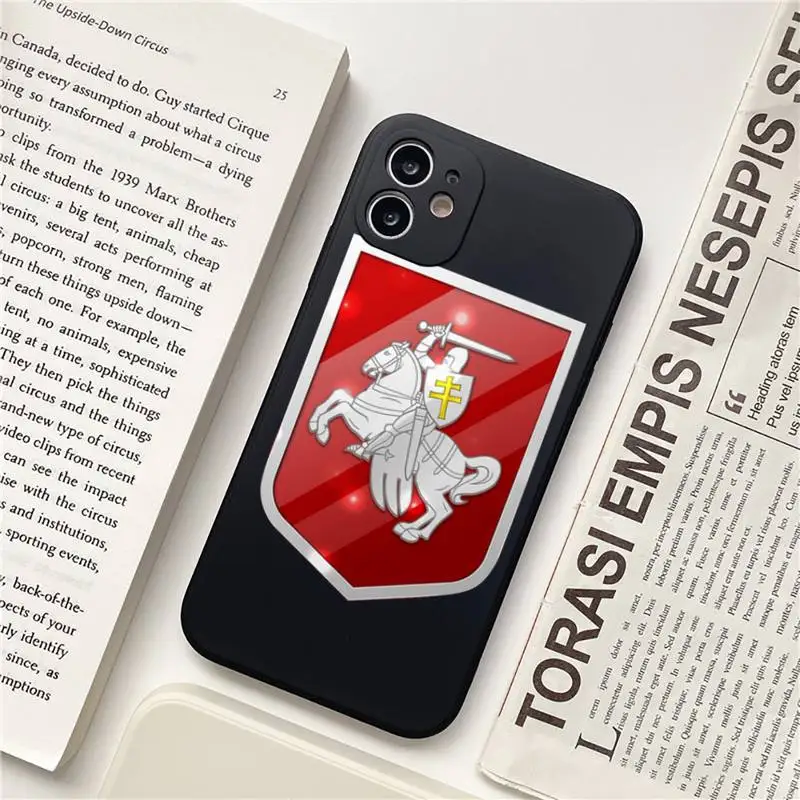 

Republic Belarus National flag Phone Case for iPhone 12 11 mini pro XS MAX 8 7 6 6S Plus X 5S SE 2020 XR