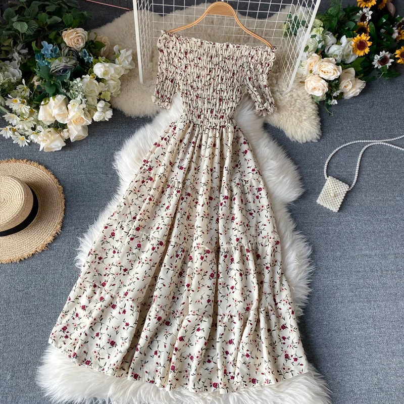 Модная женская летняя одежда с разбитыми цветами новинка 2020 сексуальное