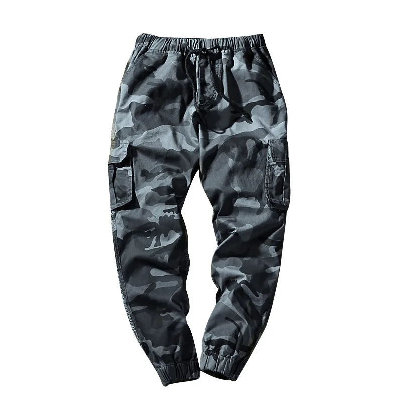 

Fashion Casual Cargo Pants Camouflage Tactical Pants with Pocket Trousers for Men Hip Hop Joggers Streetwear Men Clothing 2021