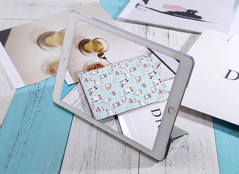 OBEROSS мультяшный умный мини 5 Чехол подставка чехол для планшета для iPad Mini 5 для iPad Mini 1 2 3 4 Авто Пробуждение сна Para Funda