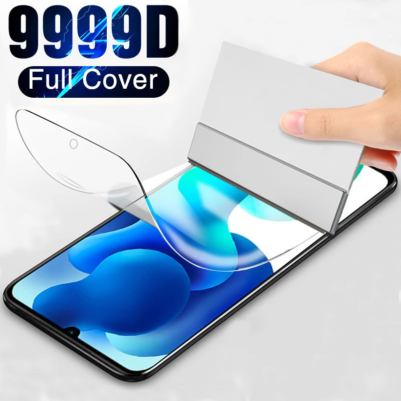 Гидрогелевая пленка 9999D для OPPO Find X2 F11 F17 Pro F19 F9 K1 K3 K5 R15X R17 R19 защитная