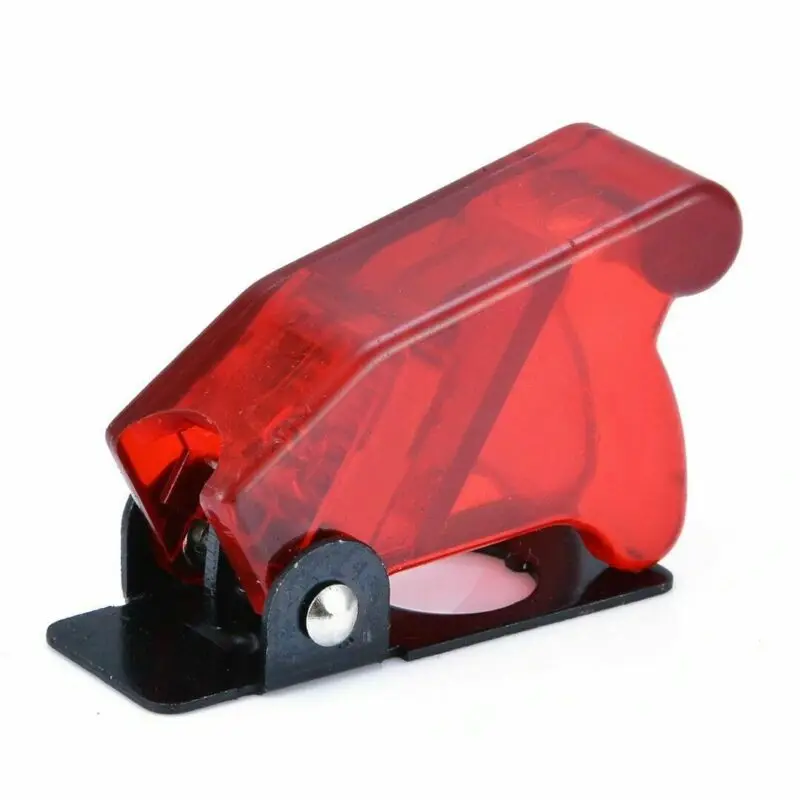 Тумблер с подсветкой светодиодный переключатель предохранителем для самолета 12