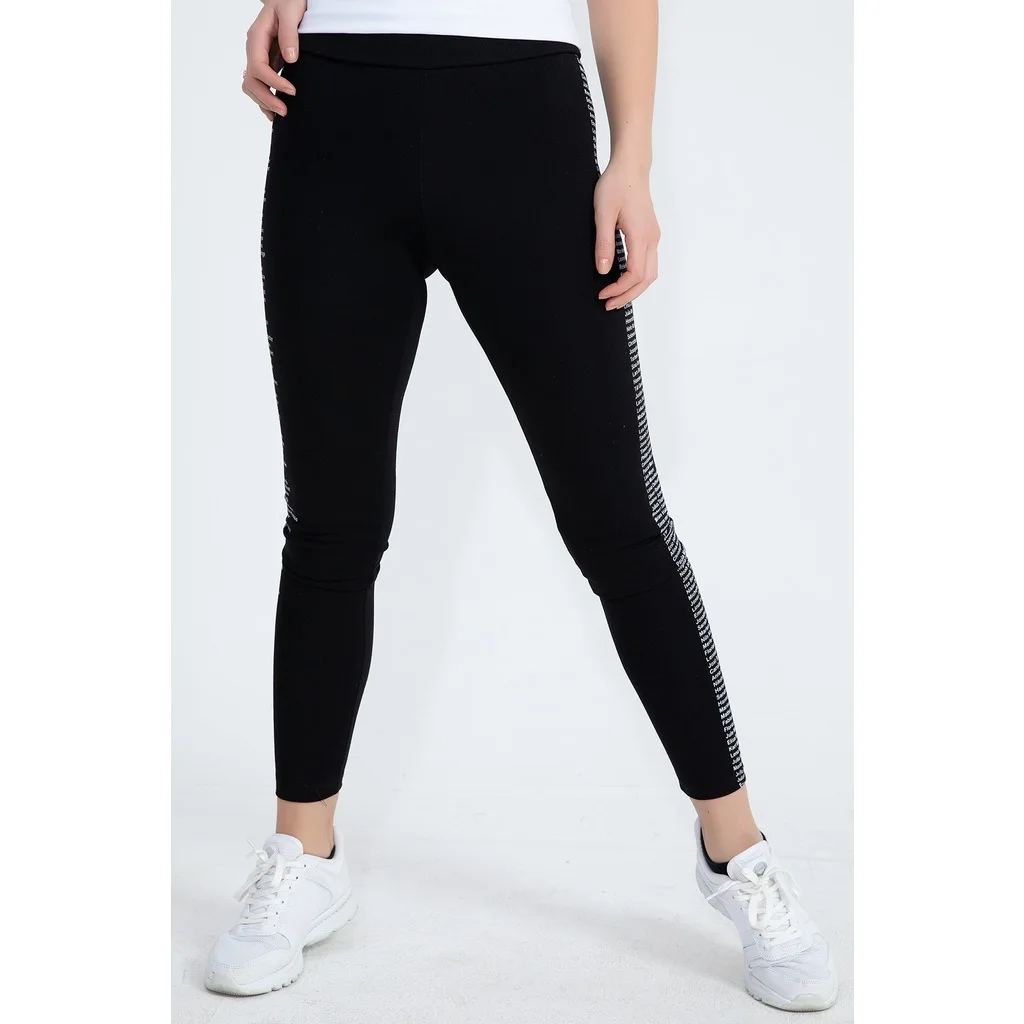 WPR Yanlari Newspaper Detail Women Leggings
