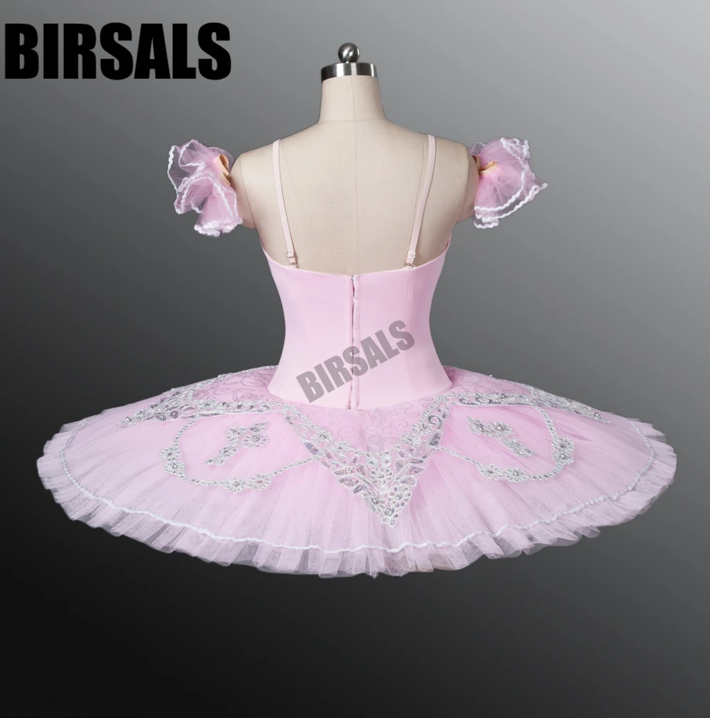 Женский розовый профессиональный костюм для балерины BT8931E|pancake tutu|professional ballet