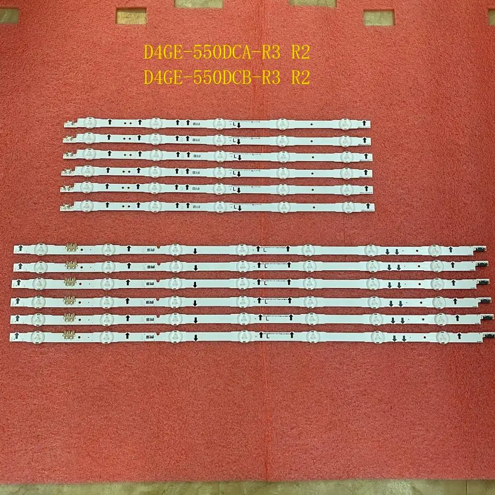 Светодиодная лента для Samsung UA55H6400, 12 шт., UE55H5500, UE55H6200, UE55H6400, UE55H6500, UE55H6290, UE55J5100, UE55J5200, UE55J5600, UE55J6300 Светодиодная лента для Samsung UA55H6400, 12 шт., UE55H5500, UE55H6200, UE55H6400, UE55H6500, UE55H6290, UE55J5100, UE55J5200, UE55J5600, UE55J6300