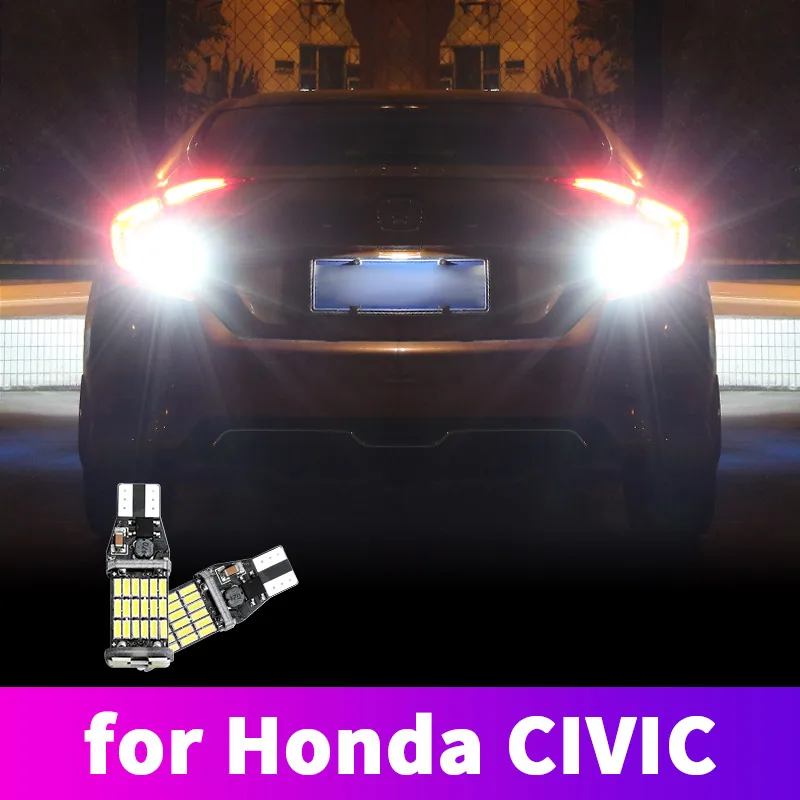 Led Reversing Light Modified Highlight LED Brake Light Rear Taillight For Honda Civic 10th 2016 2017 2018 2019 Car Accessories