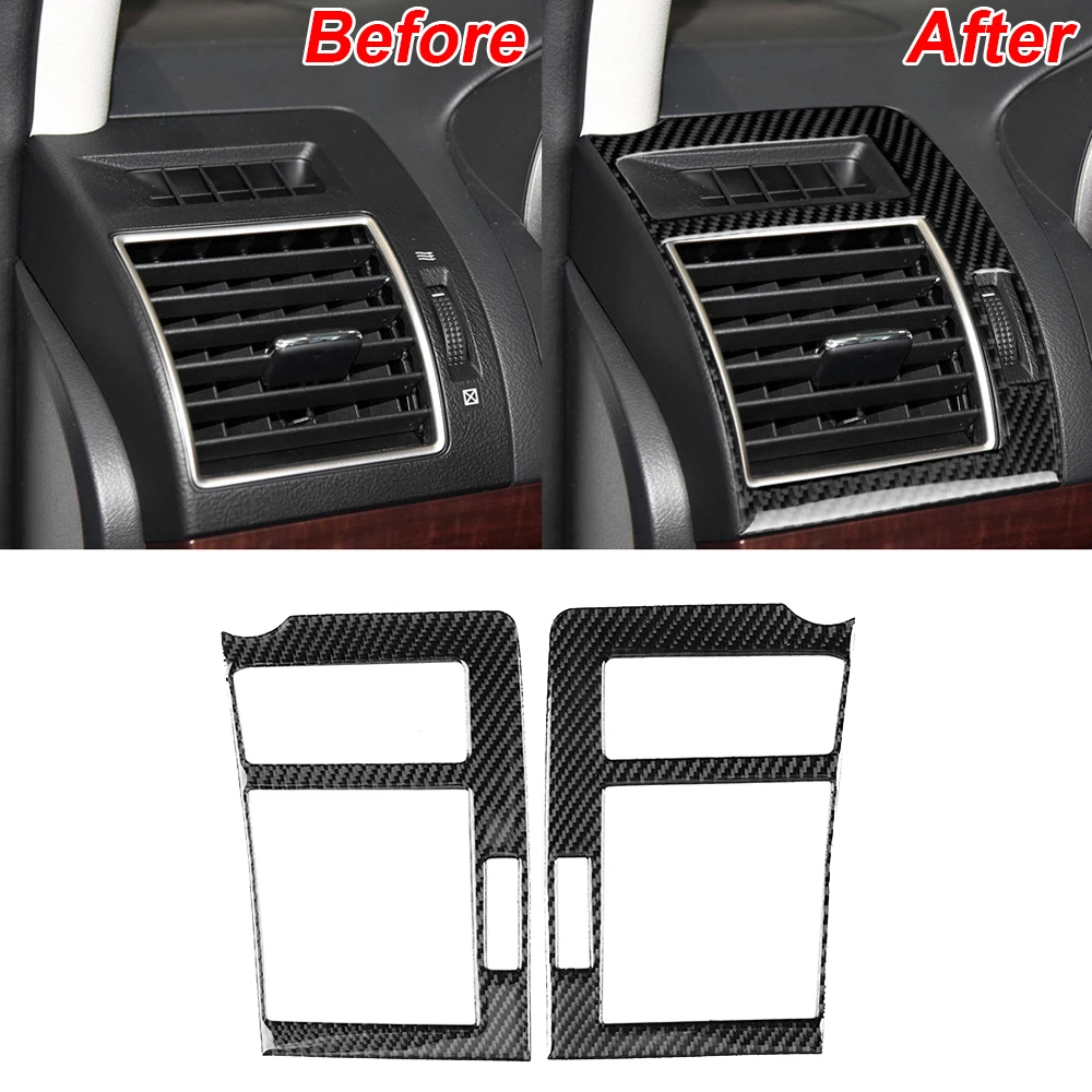 Отделка воздуховыпускного отверстия автомобиля внутренний декор углеродное