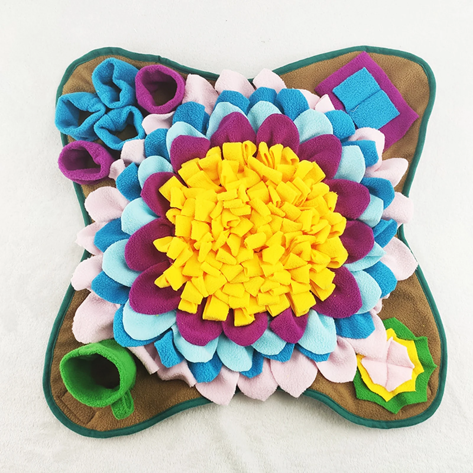 

Pet Snuffle Treat Mats Dogs Puppy Training Slow Feeding Added Enrichment Toy