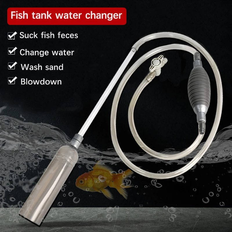 

Fish Tank Water Change Aquarium Juwel Filter Syphon Cleaning Tools 3in1 Syphon Vacuum Cleaner for Fish Tank Water Filter Pump