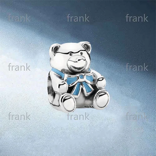 

791124EN41 Baby Boy Teddy Bear Charm