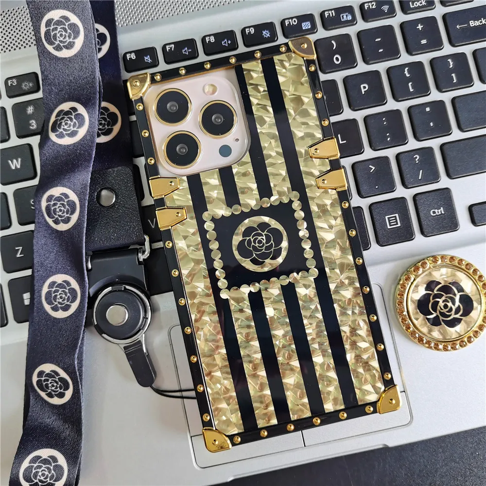 Роскошный брендовый блестящий чехол с розами для Huawei Mate 40 PRO P30 P50 P40 Lite Honor 50 30 20 Y6P Y7A