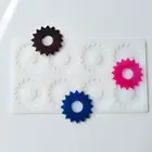 Diy силиконовый шоколад декоративная форма 8 листьев Fondant (сахарная) конфеты формы для торта изготовление домашнего Кухня ручной выпечки инструменты