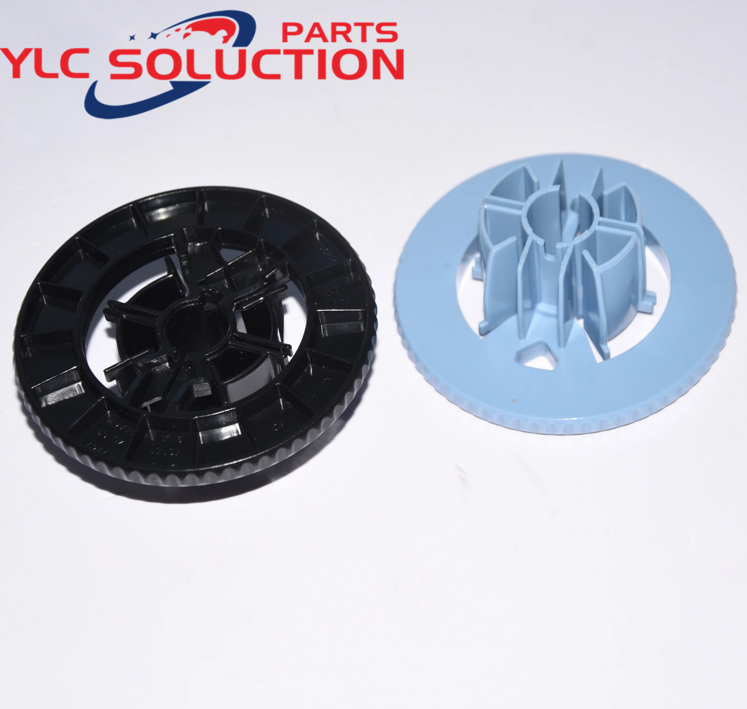 

1SETS Plotter Spindle Hub Blue And Black C7769-40169 C7769-40153 For HP DesignJet 500 800 1050 1055 100 130