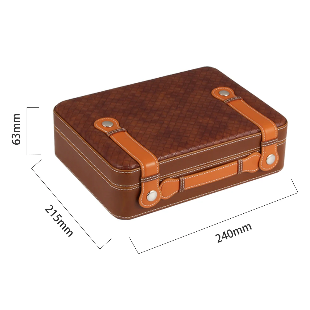 COHIBA кожаный портсигар коробка для сигар дорожная сумка стиль кедровая древесина