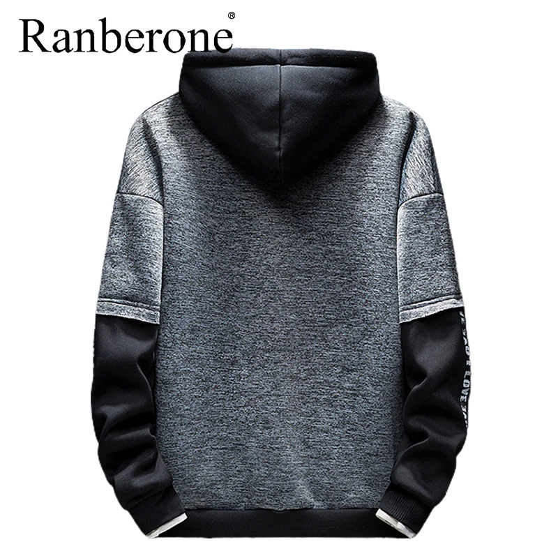 Fashion Men Hoodies Spring Autumn Male Casual Hoodies Sweatshirts Men's Patchwork Hoodies Sweatshirt Tops Hooded Pullover