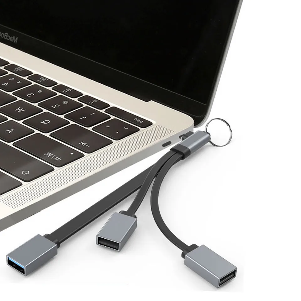 USB C-хаб OUTMIX OTG-кабель Type-c для 3 0 2 HUB SD Micro TF-карт OTG-адаптер телефона на Android
