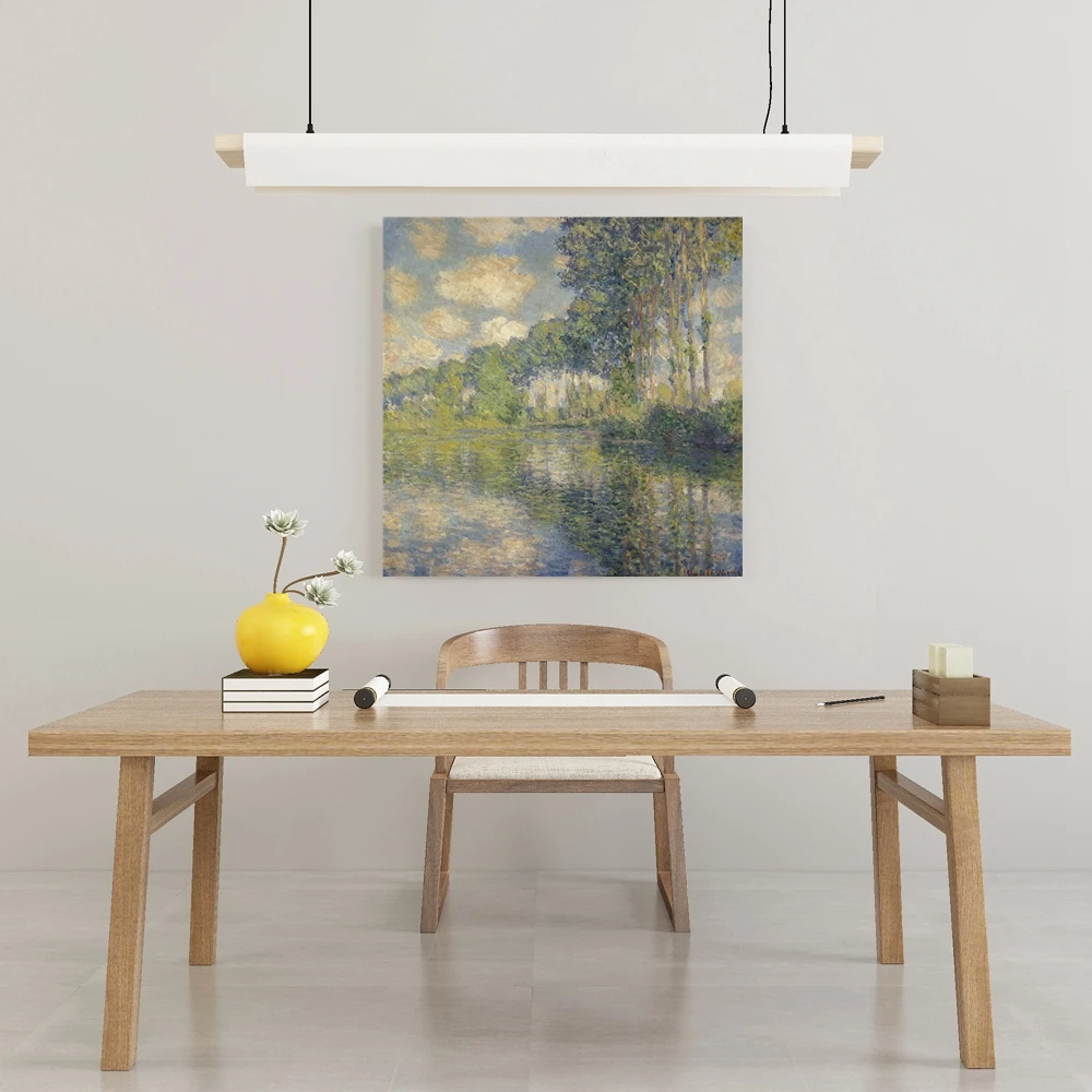 Водоросли и мост Клод Моне поплав на картине эпте винтажное украшение для дома