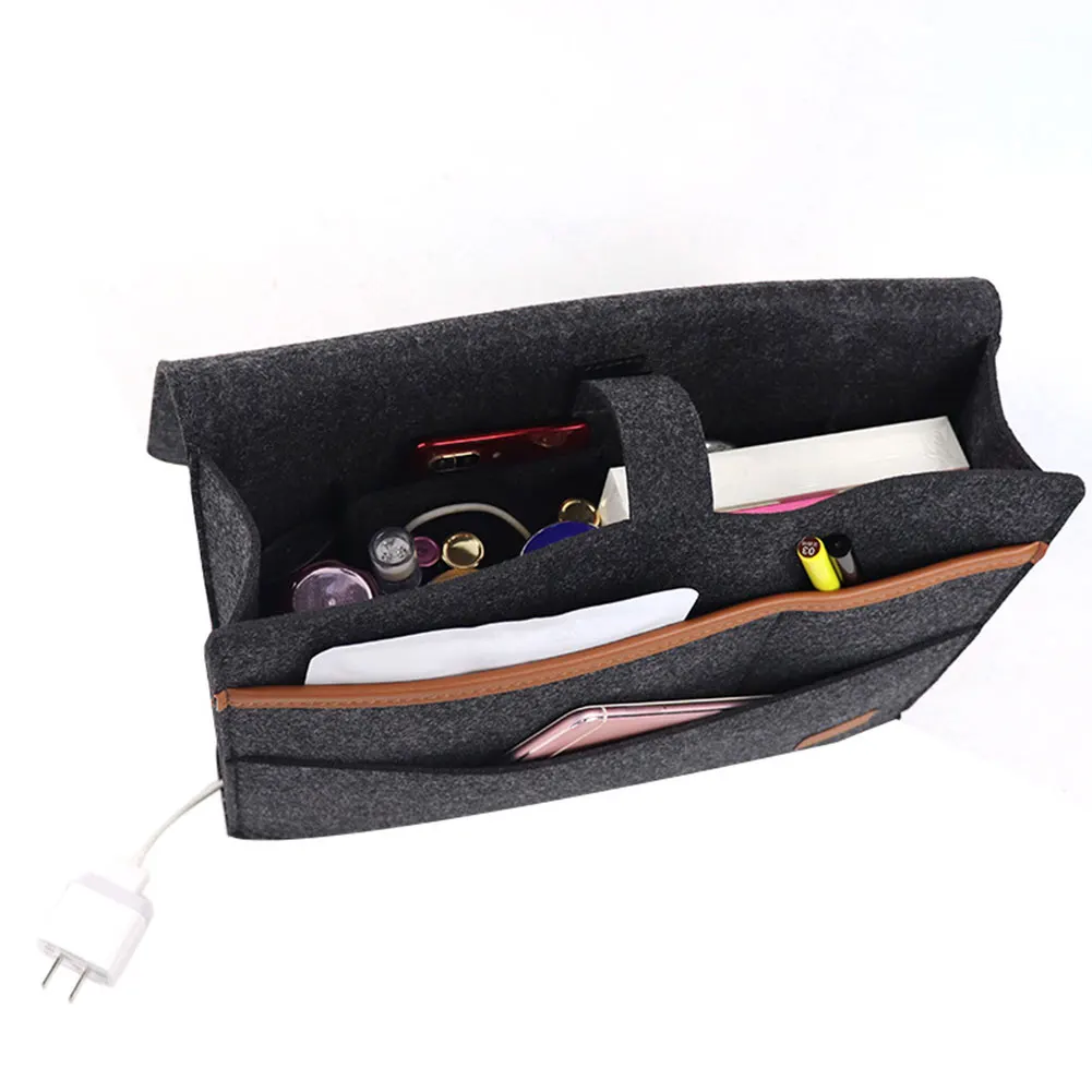 Диван карман прикроватный Органайзер из фетра стул для дома гостиной стол