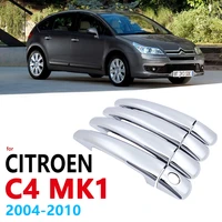 chrome handles cover trim for citroen c4 mk1 20042010 car accessories stickers auto styling estate 2005 2006 2007 2008 2009