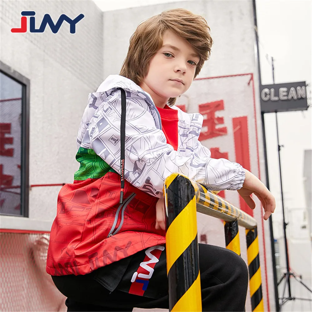 JLNY/детская одежда на весну-осень От 5 до 13 лет года Модная детская верхняя