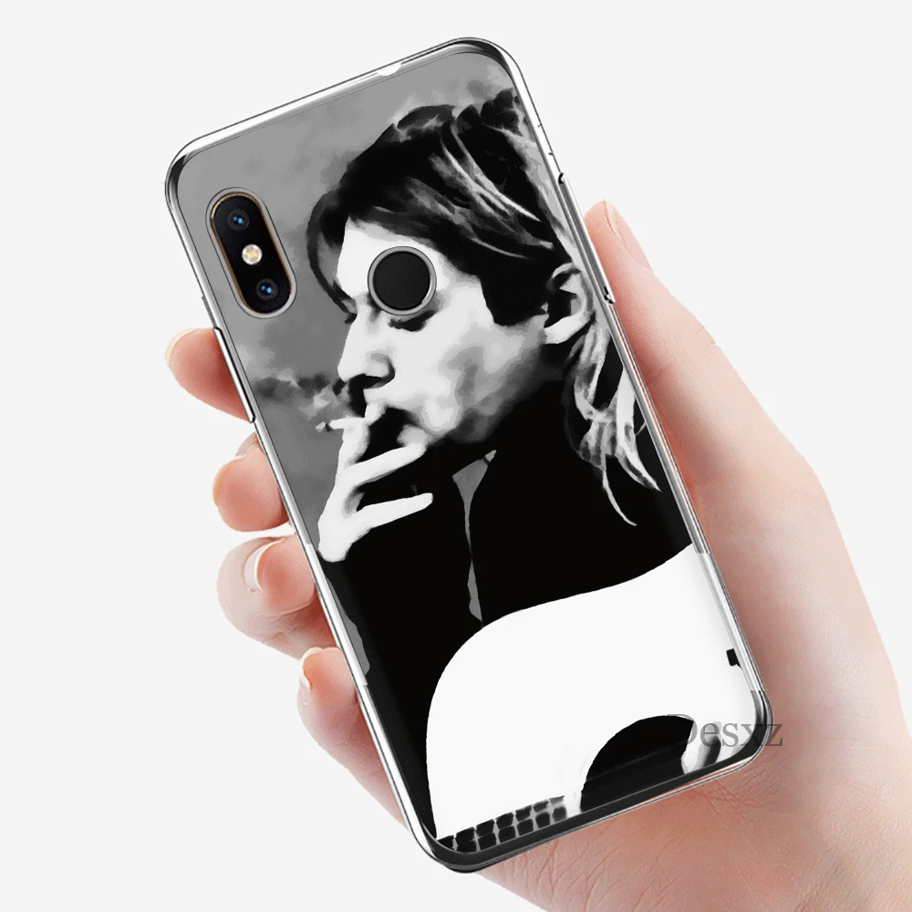 8 Чехол для мобильного телефона из ТПУ для Xiaomi Redmi Note 7 8 Pro 4 Note 4X5 5A 6 Cover Nirvana Kurt Cobain Shell - Цвет: 8