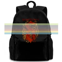 shinedown attention attention 1 brent smith ufficiale uomo maglietta unisex letter printed women men backpack laptop travel