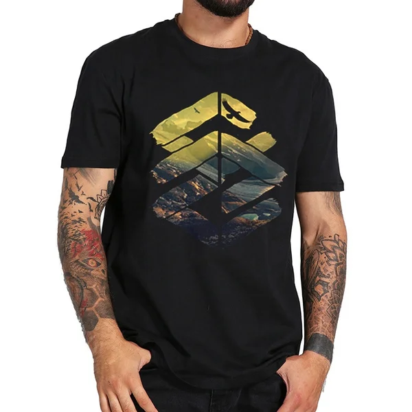 

Мужская футболка с принтом sunset vibes, хипстерская футболка для девочек, Мужская футболка, топы