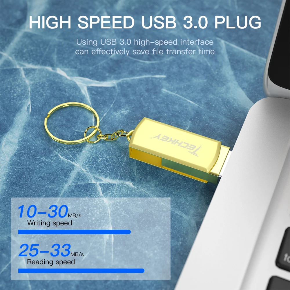 

usb 3.0 usb flash drive 64gb Pen Drive 3.0 waterproof metal pendrive jump drive thumb drive U disk memory Stick Gift