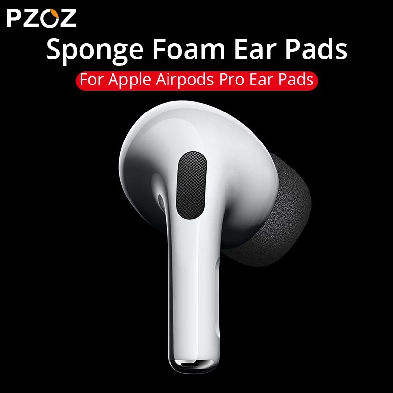 PZOZ для airpods pro ушные наконечники пены памяти Bluetooth беспроводной Чехол наушники