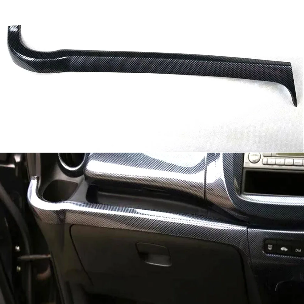 

For Honda Fit 2008-2013 Right Hand Drive Car Dashboard Passenger Seat Decoration Strip ABS Molding Styling