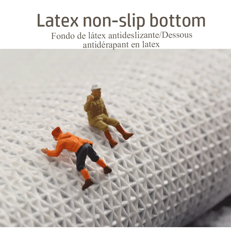 Высококачественный утолщенный кухонный коврик сетчатый плюшевый моющийся