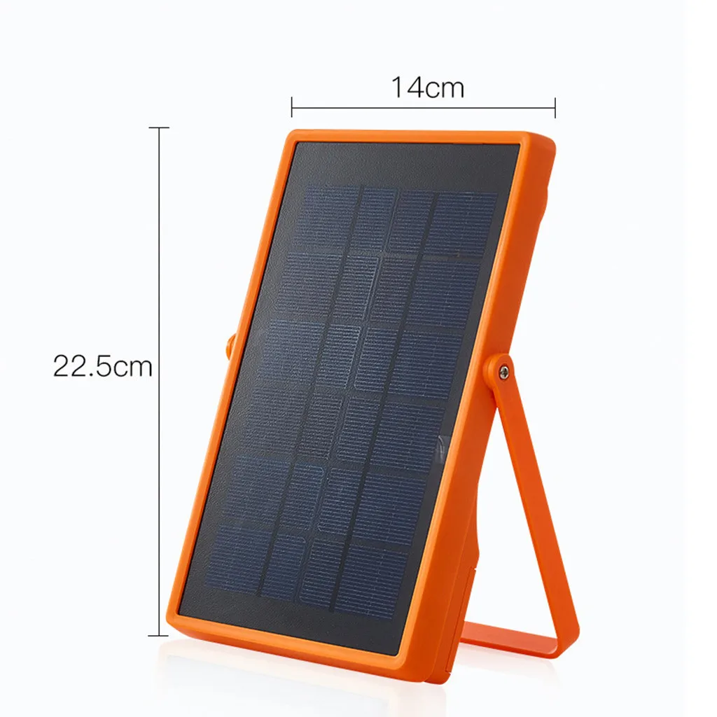 

Solar Camping Emergency Light Led Spotlight 4-mode Rechargeable Floodlight Outdoor Traveling Camping Picnic Portable Light