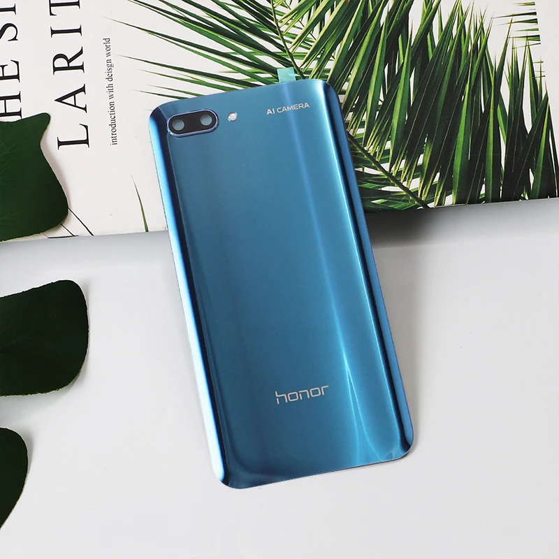 PDGB закаленное стекло крышка батареи для huawei Honor 9 чехол телефона задняя корпуса