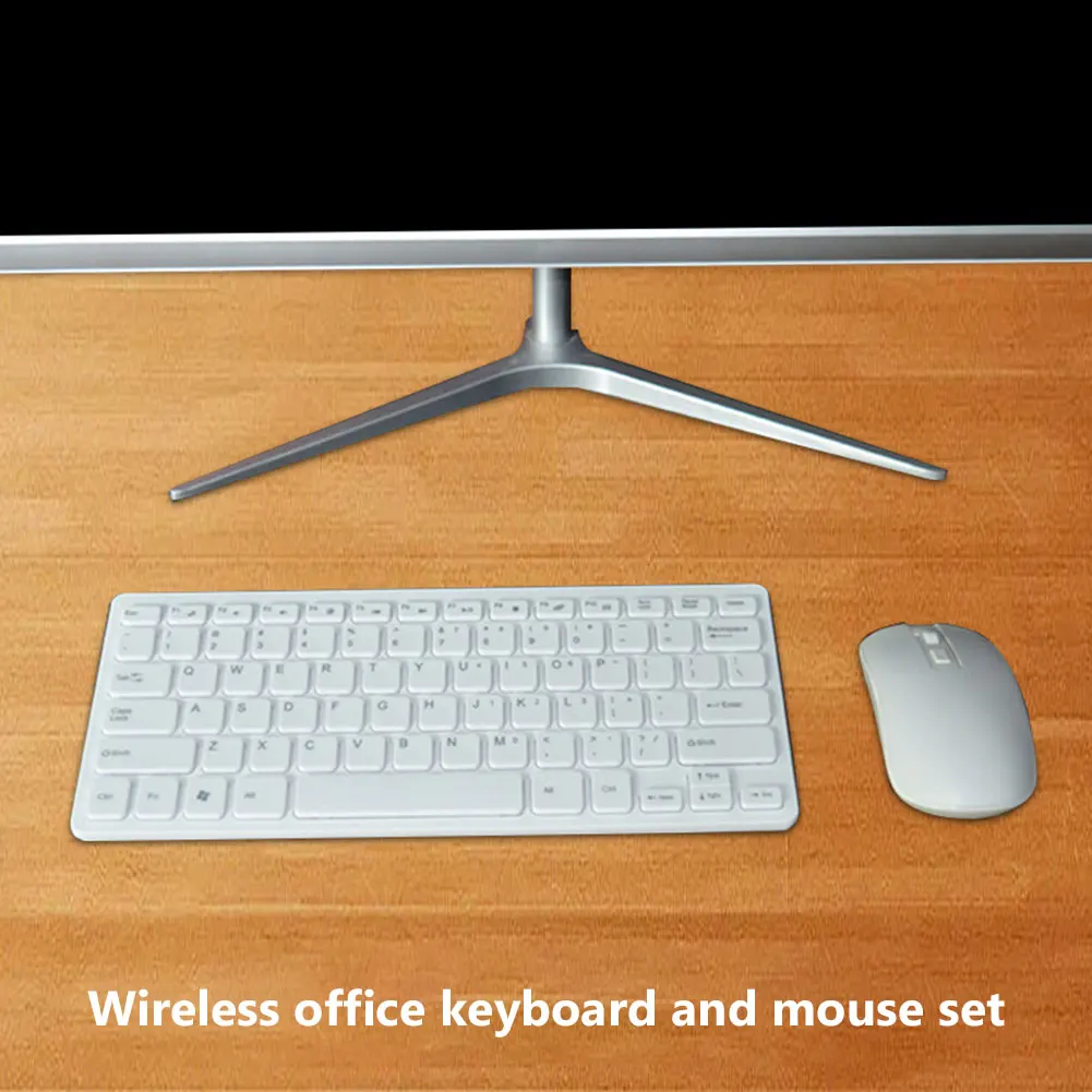

2.4GHz Wireless Mouse Keyboard Combos 1200DPI Ergonomic Keypad Mice Set Ultra-Slim Portable Business for Office Business Home PC