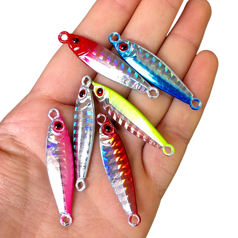 

6pcs Metal Wobbler Fishing Hard Bait 7g-30g Artificial jigging Japanese Lead Fishing Lure Floating Saltwater Fish Lure Tackle