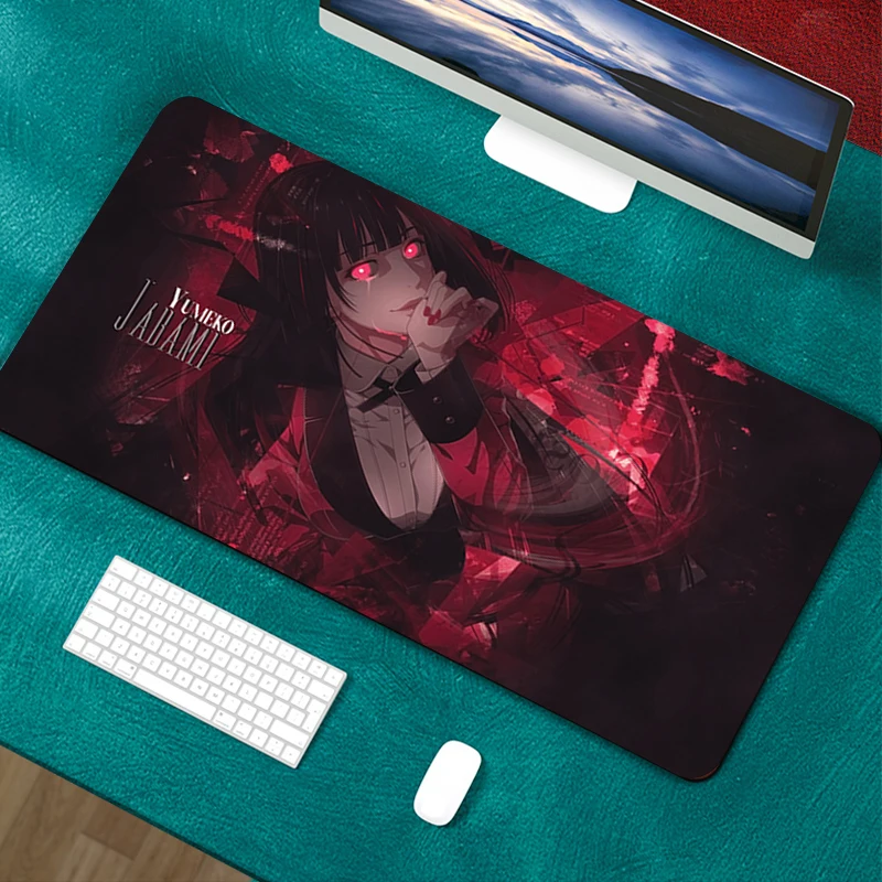 

Mouse Pad Kakegurui Mousepad Mat Gamer Mouse Pad Keyboard Desk Mat Table Carpet Mousepad xxl 900x400 For Computer Laptop Pad